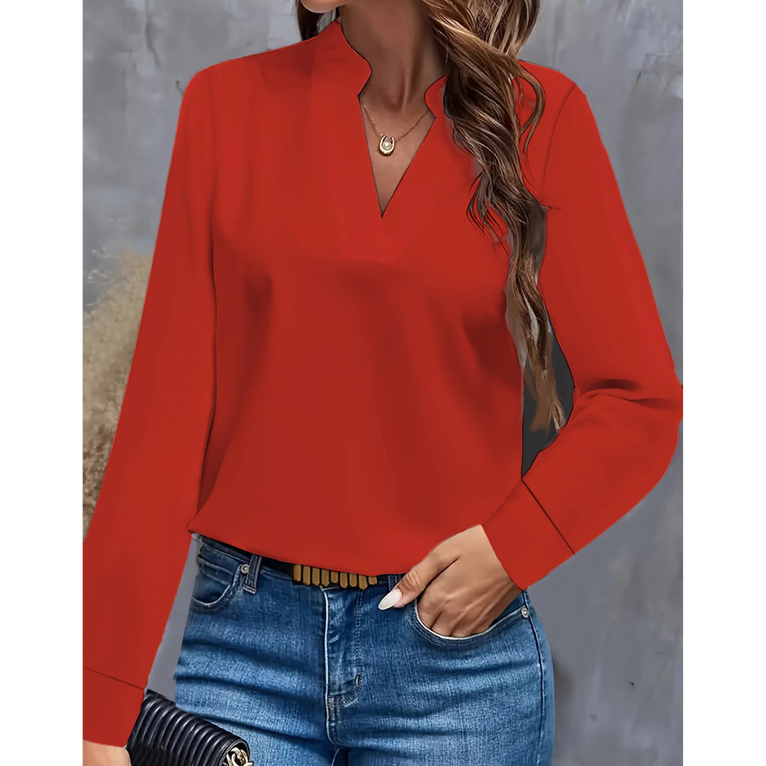 Damen Elegant Bluse | Langarm