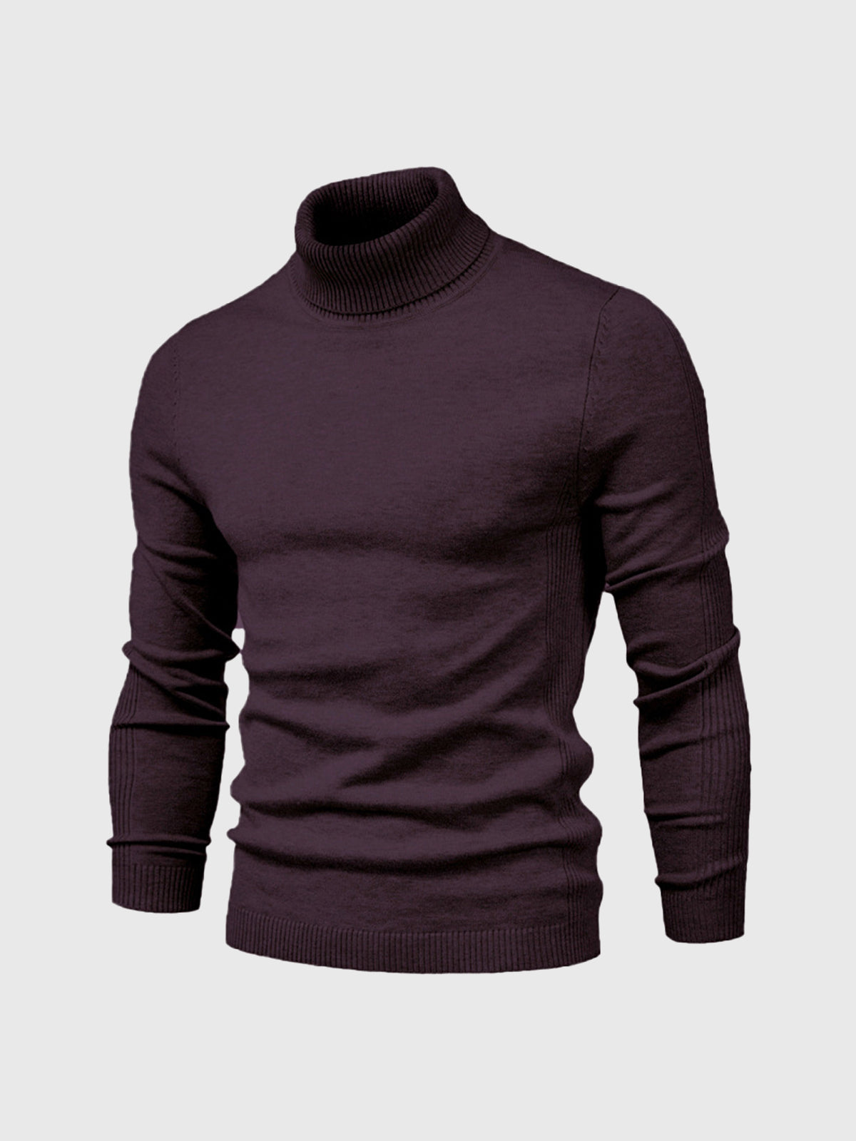 Herren Kurz Rollkragenpullover | Waschbar