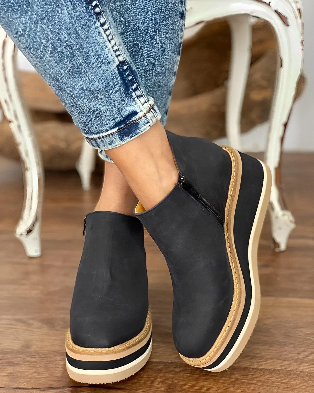 Modische Damen-Stiefel im Trendlook - Sarah