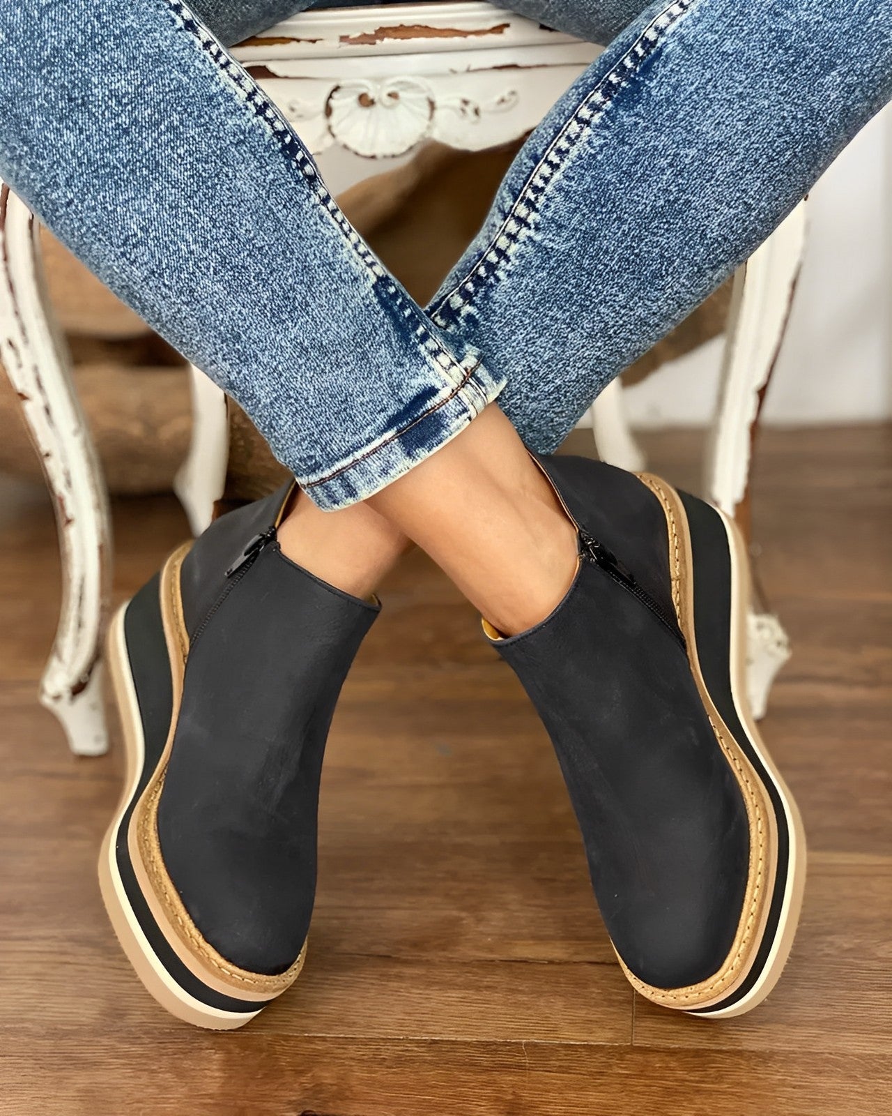 Modische Damen-Stiefel im Trendlook - Sarah