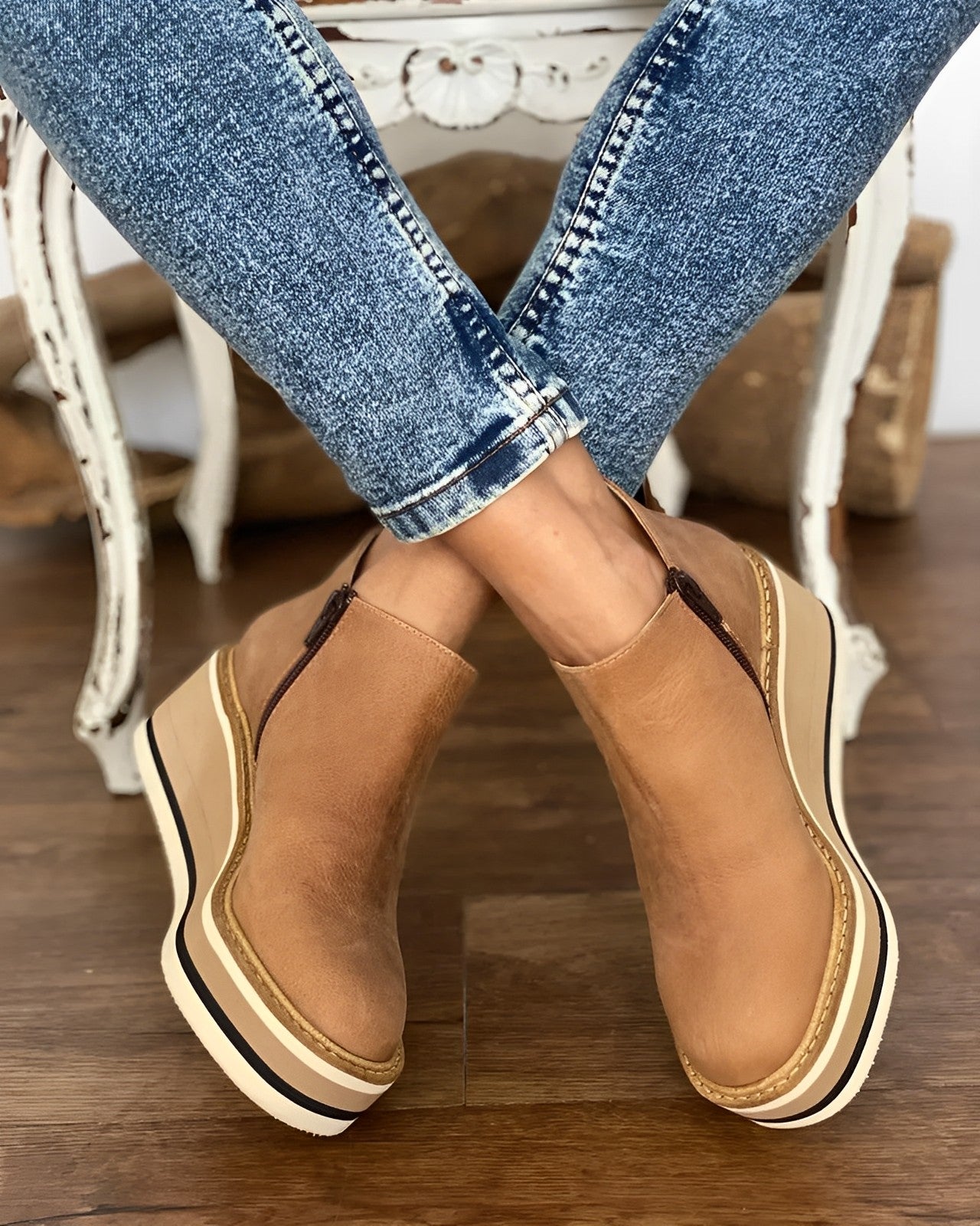Modische Damen-Stiefel im Trendlook - Sarah