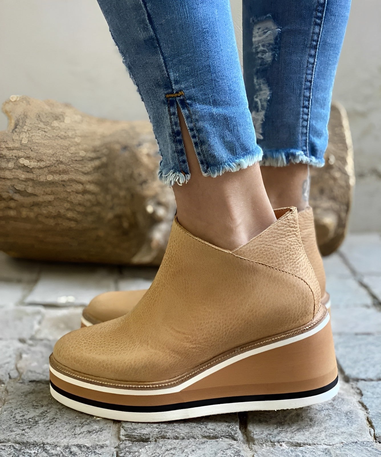 Modische Damen-Stiefel im Trendlook - Sarah