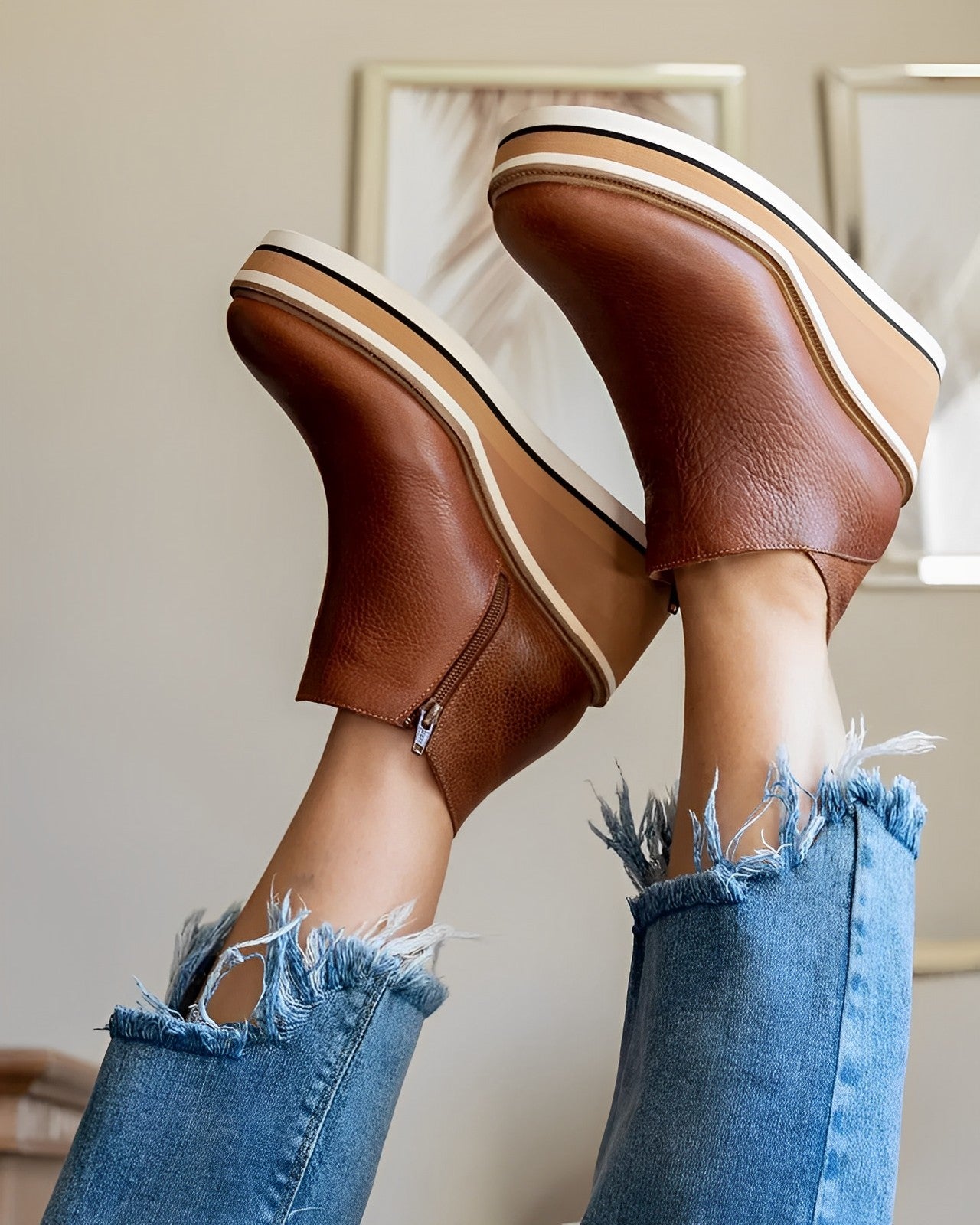 Modische Damen-Stiefel im Trendlook - Sarah