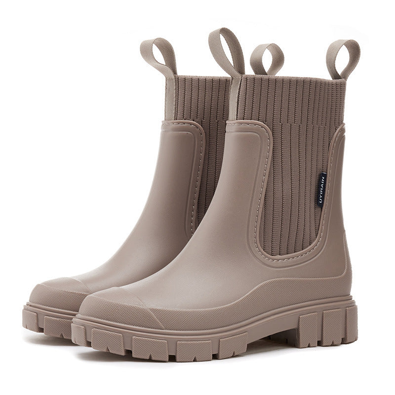 Damen Gummi Regenstiefel | Wasserdichte