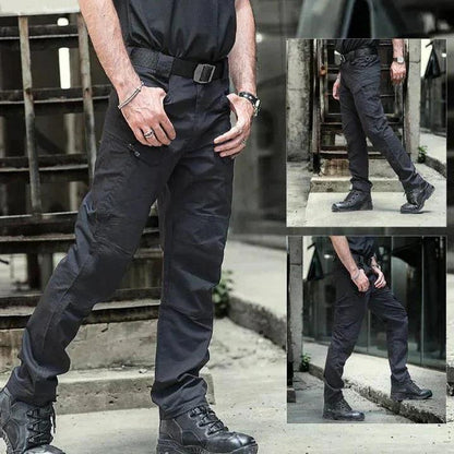 Herren Dehnbare Cargohose | Lang