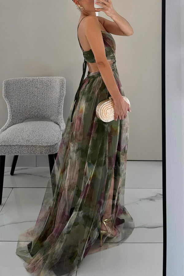 Weiches Damen Maxikleid mit V-Ausschnitt