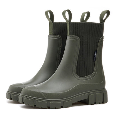 Damen Gummi Regenstiefel | Wasserdichte