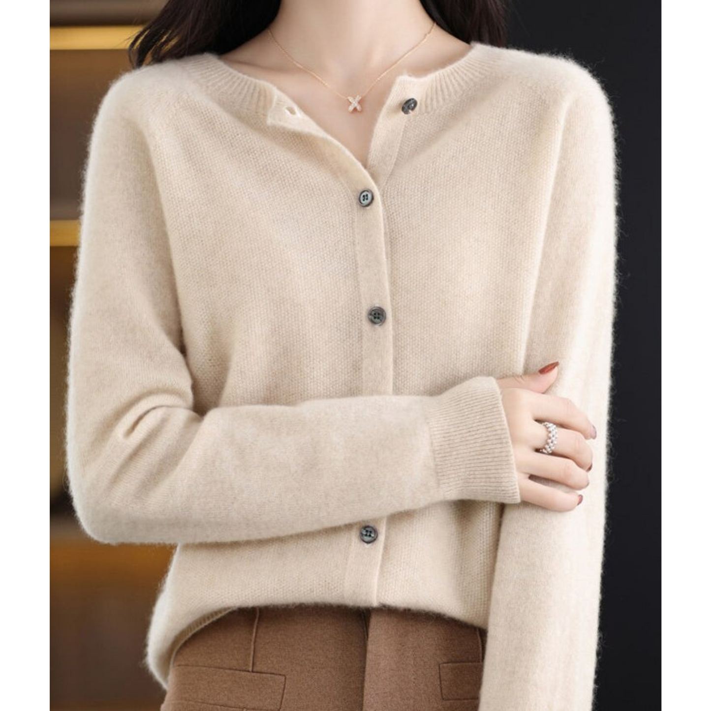 Damen Cardigan | Warm