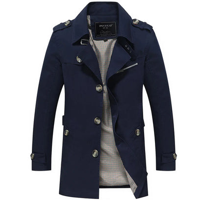 Herren Lang Trenchcoat | Winter