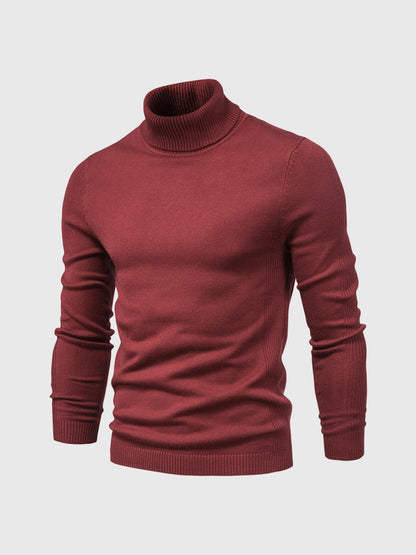 Herren Kurz Rollkragenpullover | Waschbar