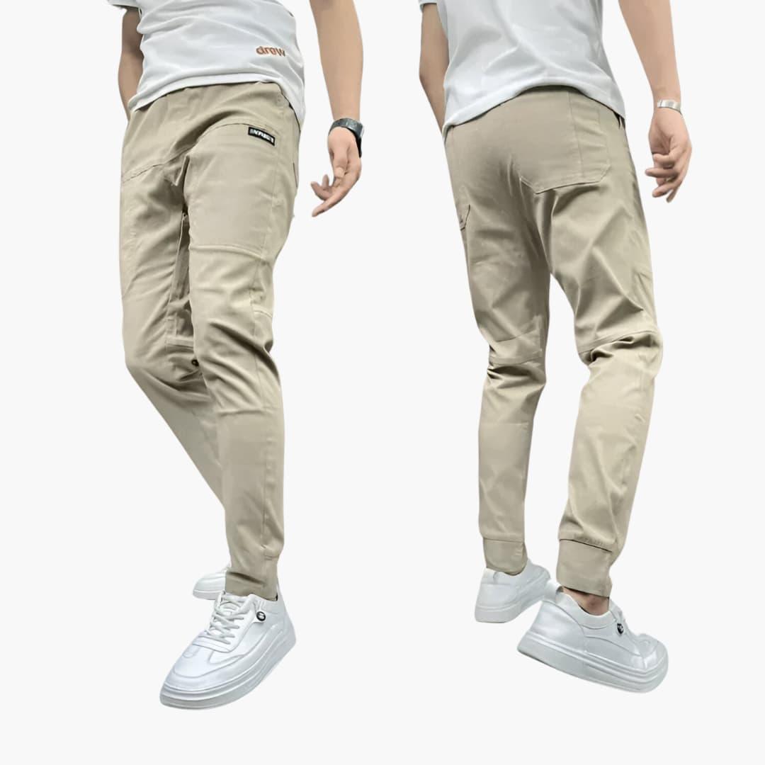Herren Stretch Cargohose | Bequem