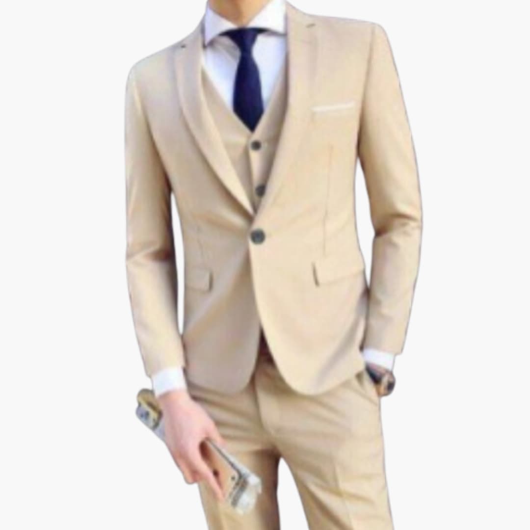 Herren Modern Anzug | Ein-Knopf Sakko