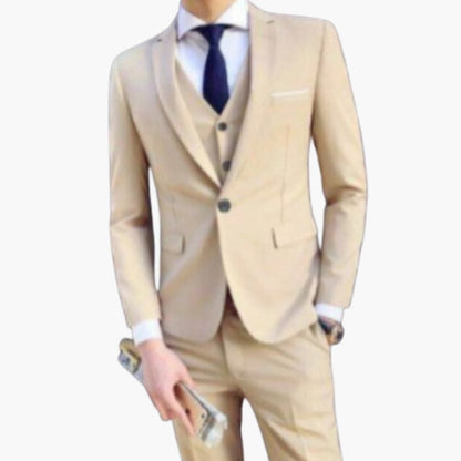 Herren Modern Anzug | Ein-Knopf Sakko