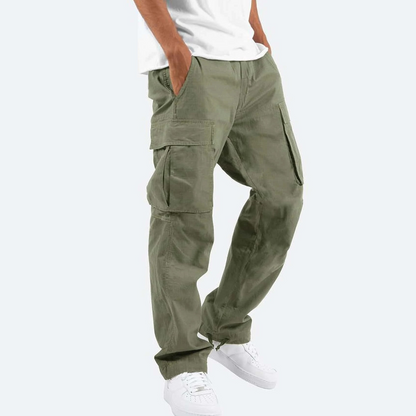 Herren Alltags Cargohose | Lang