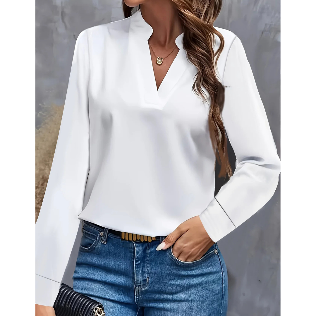 Damen Elegant Bluse | Langarm