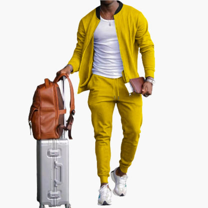 Herren Sportlich Jogginganzug | Reißverschluss