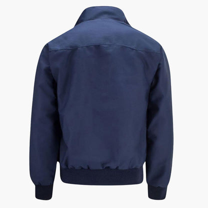 Herren Rippbündchen Winterjacke | Zipper