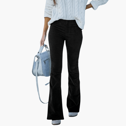 Damen Elegant Cordhose | Lang