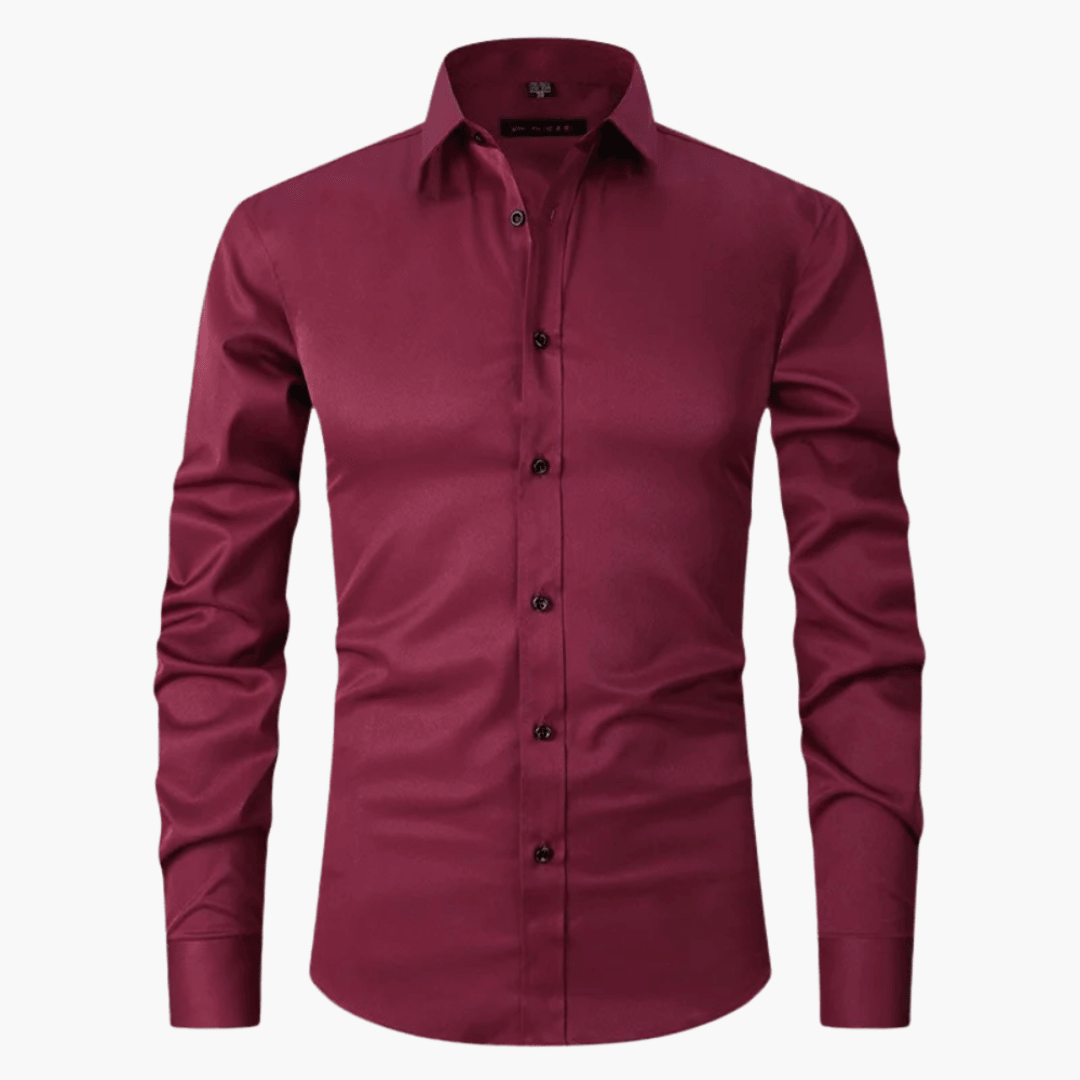 Herren Slim Fit Hemd | Langarm