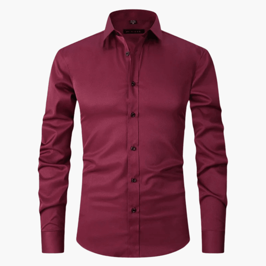 Herren Slim Fit Hemd | Langarm