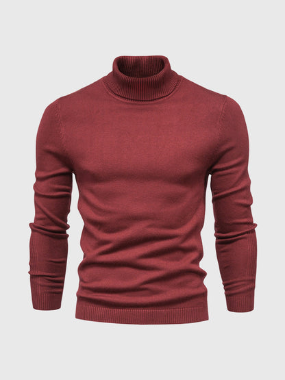 Herren Kurz Rollkragenpullover | Waschbar