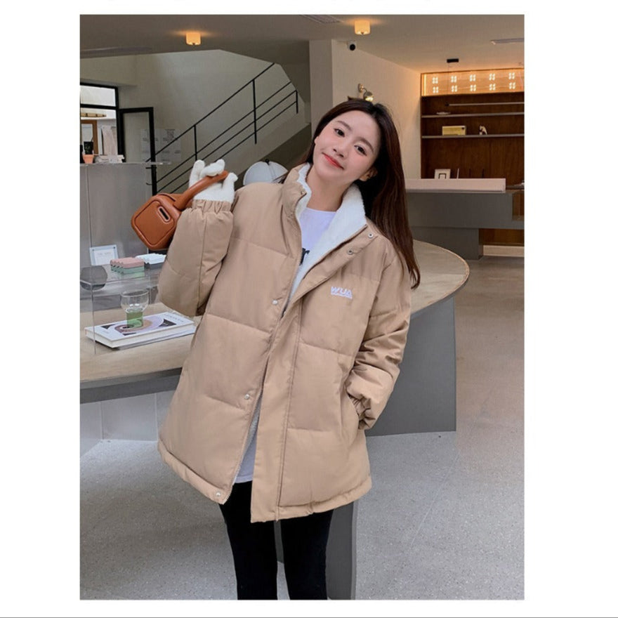 Wendbare Steppjacke Zweitseitiger Mantel für Damen – Milena