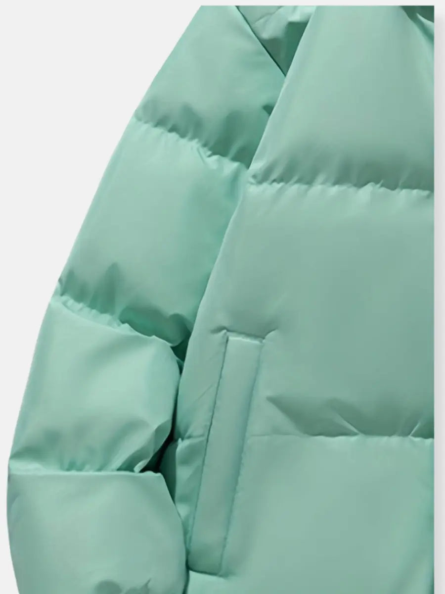 Herren Reißverschluss Daunenjacke | Warm