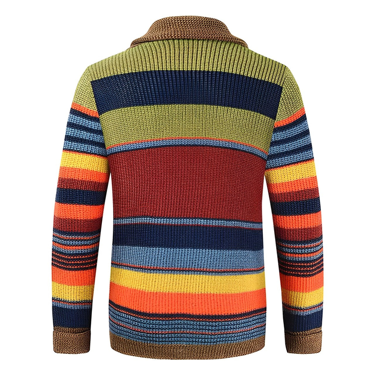 Herren Retro Cardigan | Strick