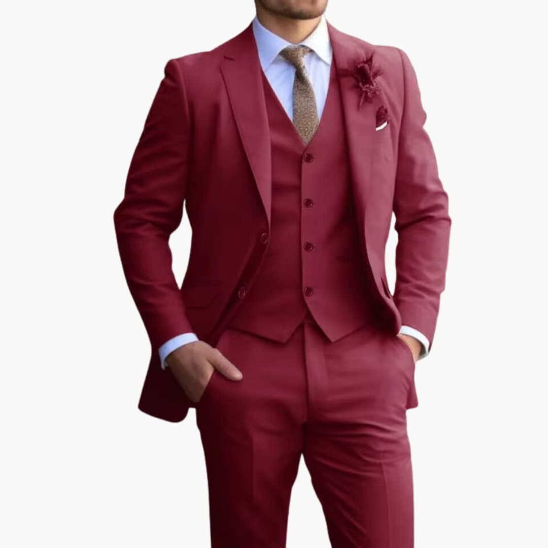 Herren Elegant Komplett Anzug | Slim fit