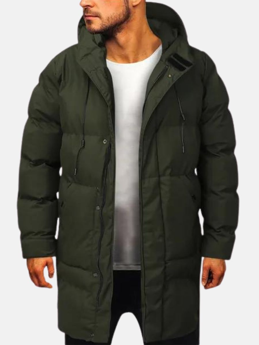 Herren Lang Daunenjacke | Winter