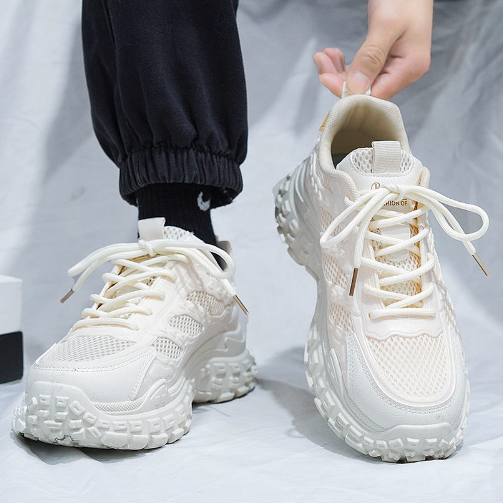 Herren Laufsneaker aus Mesh mit Schnürung – Nicolet