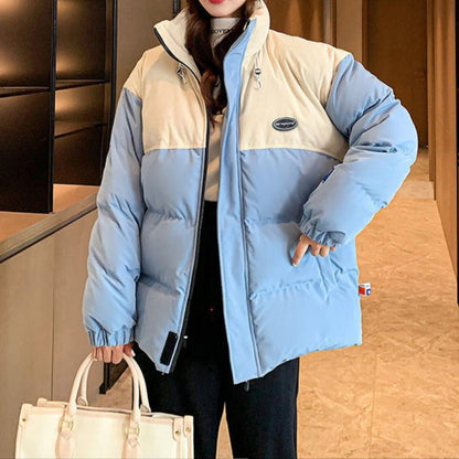 Damen Steppjacke mit Hohem Kragen – Liberata