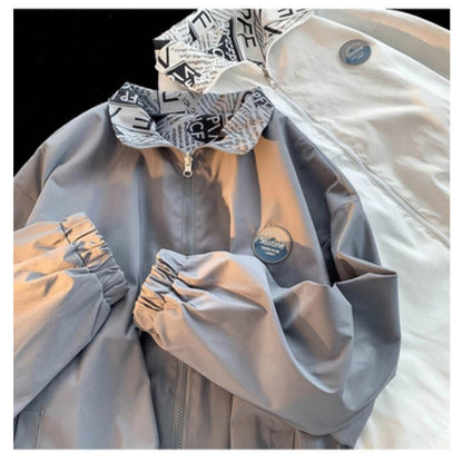 Wendbare Jacke mit Print-Design für Damen – Lavinia