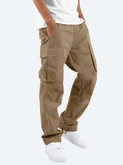 Herren Alltags Cargohose | Lang