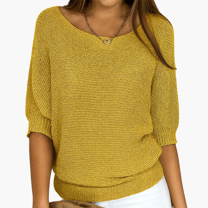 Damen Strick Bluse | Elegant