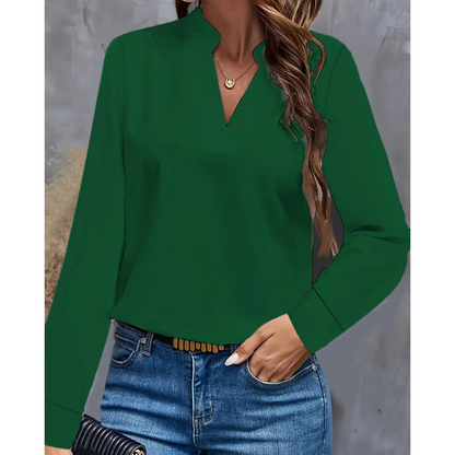 Damen Elegant Bluse | Langarm