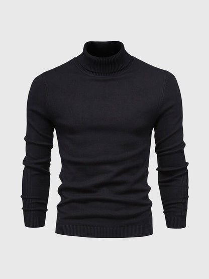 Herren Kurz Rollkragenpullover | Waschbar