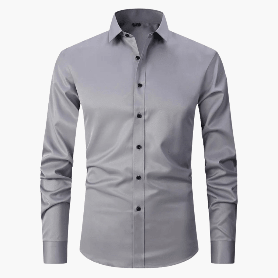 Herren Slim Fit Hemd | Langarm