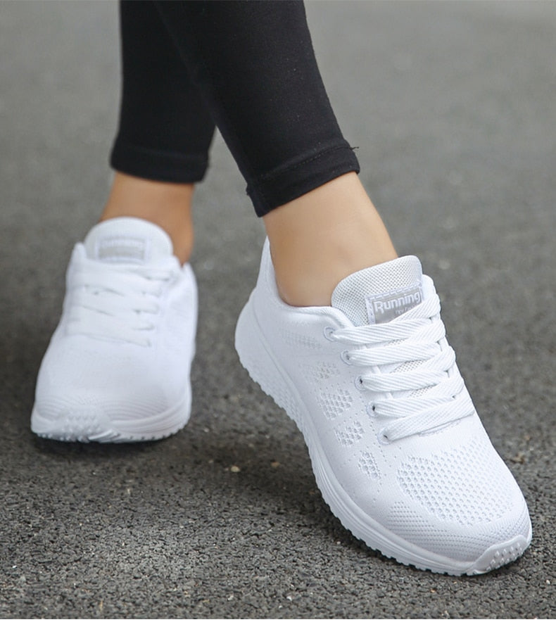 Damen Bequem Lauf Sneaker | Leicht