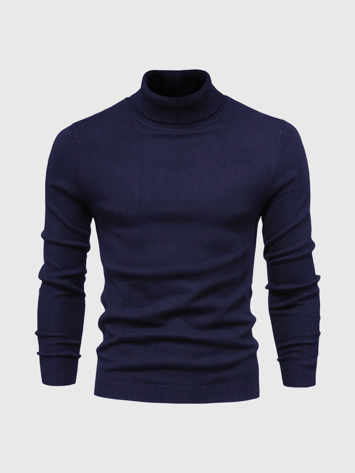 Herren Kurz Rollkragenpullover | Waschbar