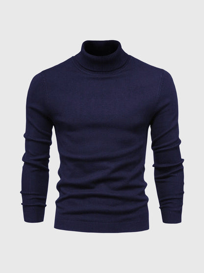 Herren Kurz Rollkragenpullover | Waschbar