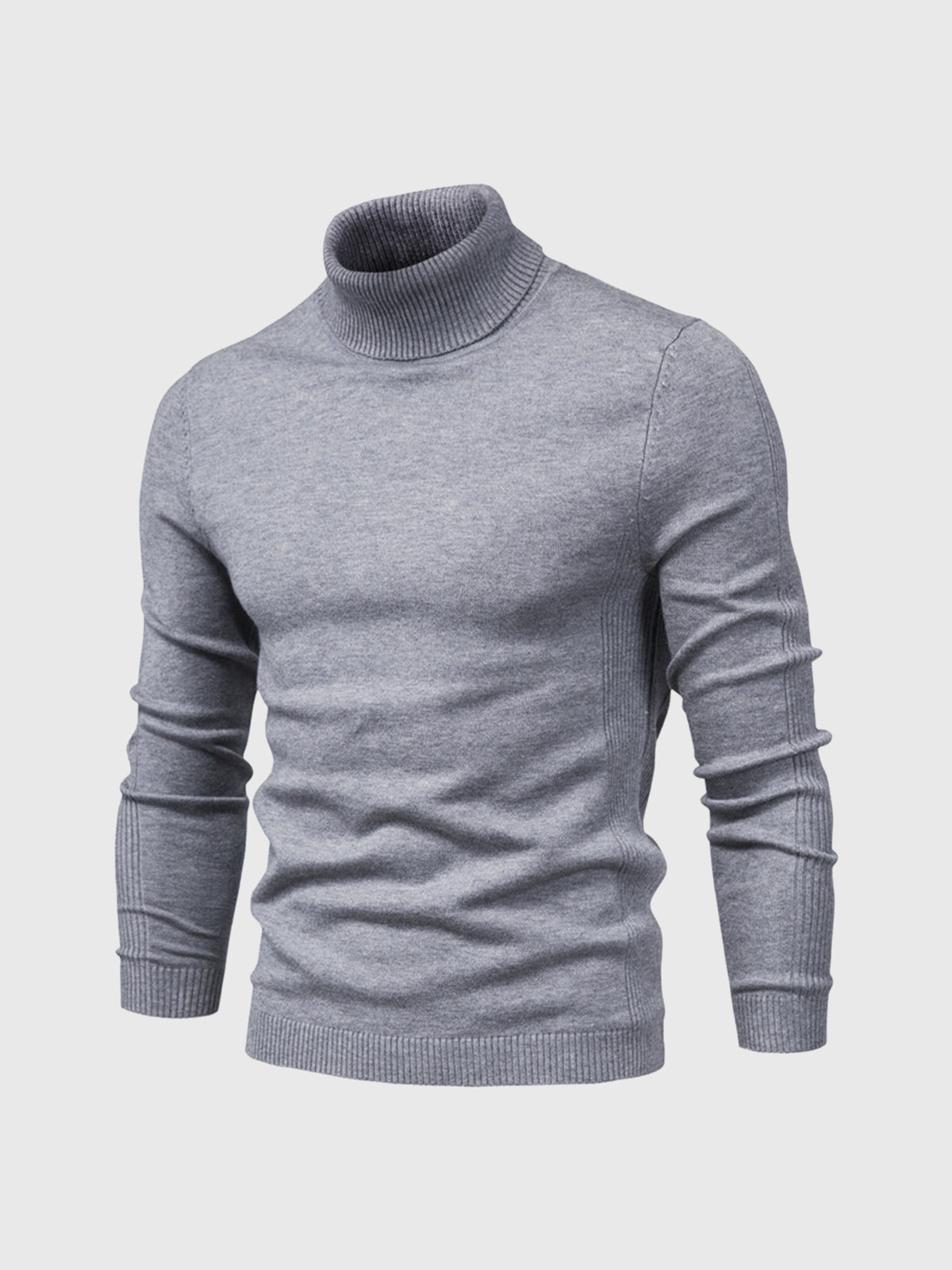 Herren Kurz Rollkragenpullover | Waschbar