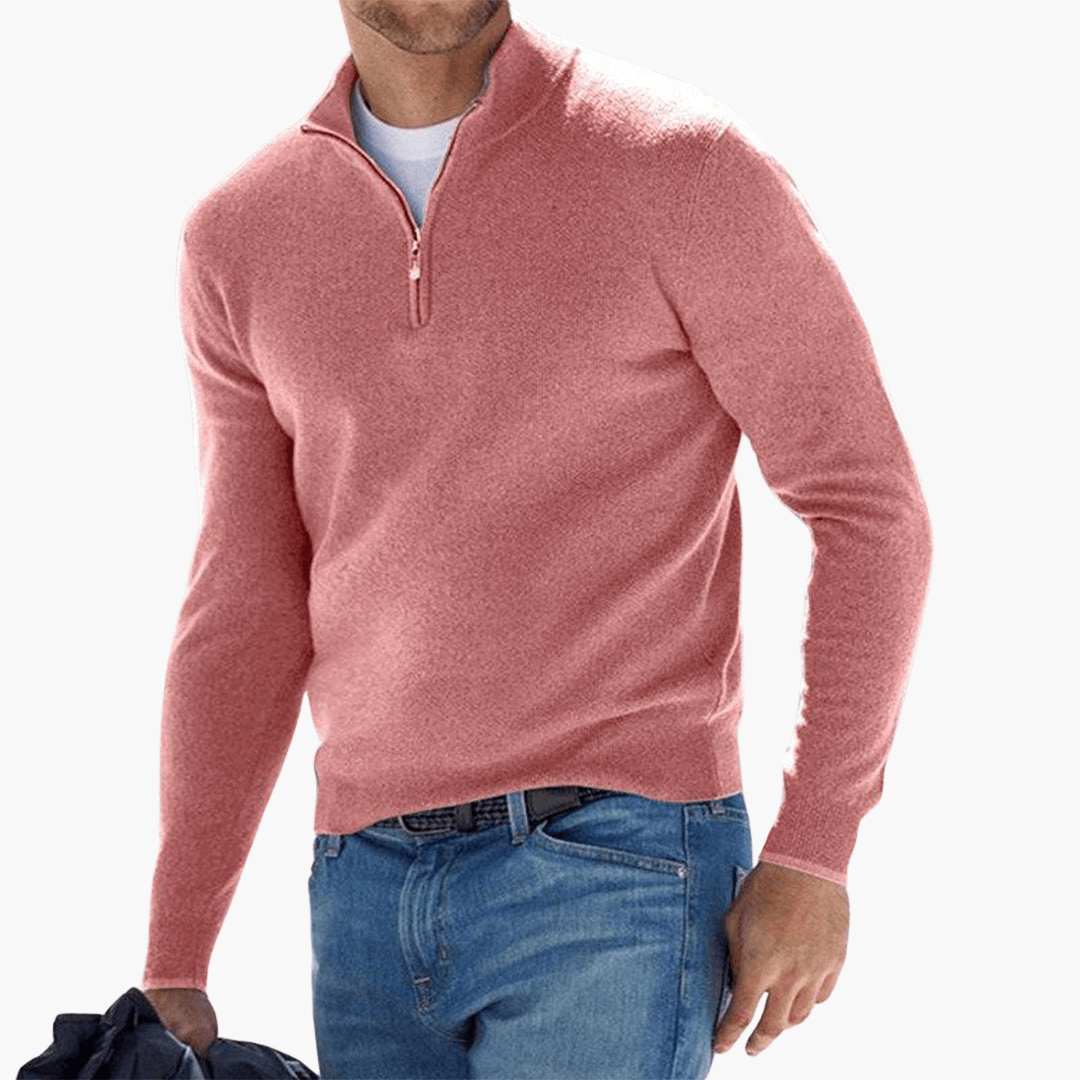 Herren Modisch Pullover | Zipper