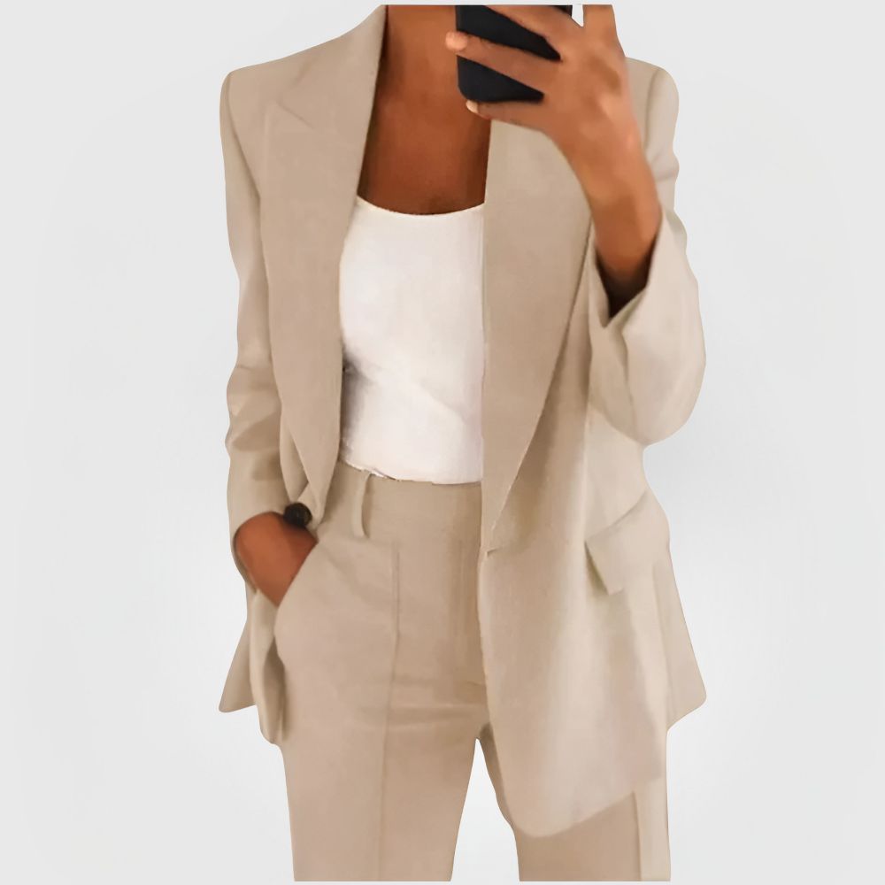 Damen Elegant Anzug | Hose und Blazer