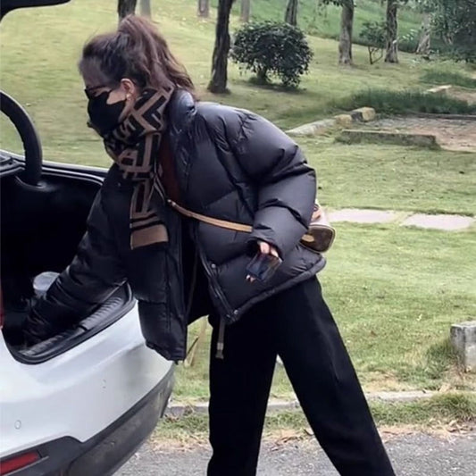 Damen Steppjacke mit Hohem Kragen – Ada