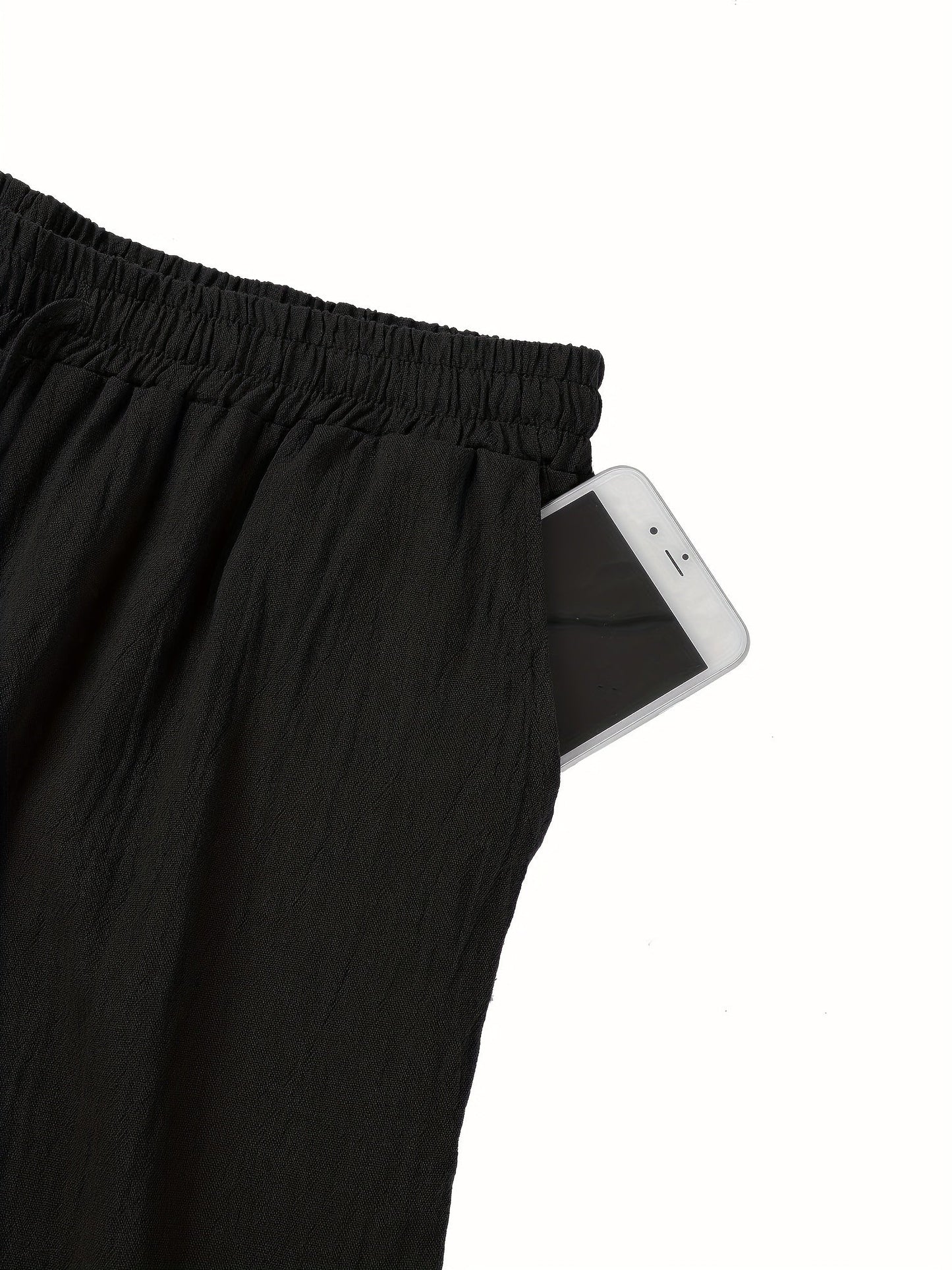 Herren Komfortable Leinen Hose | Lang