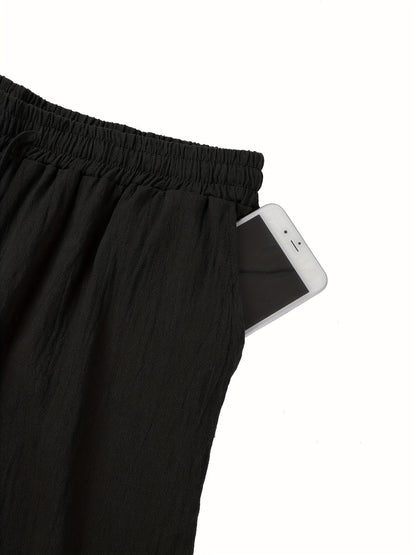 Herren Komfortable Leinen Hose | Lang