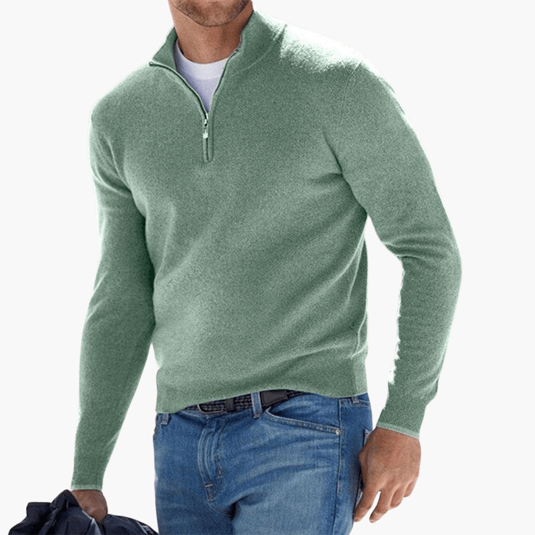 Herren Modisch Pullover | Zipper