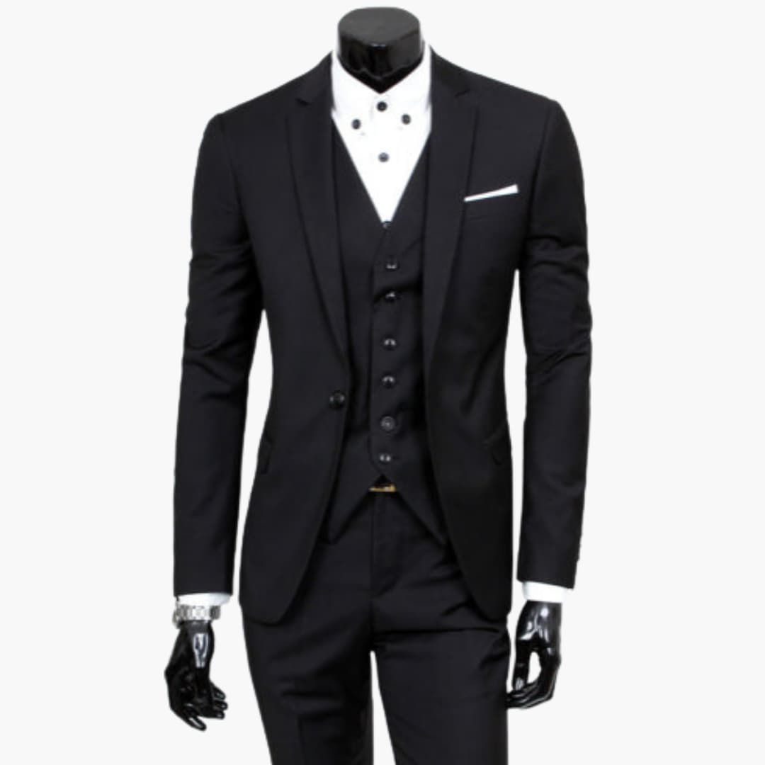 Herren Modern Anzug | Ein-Knopf Sakko