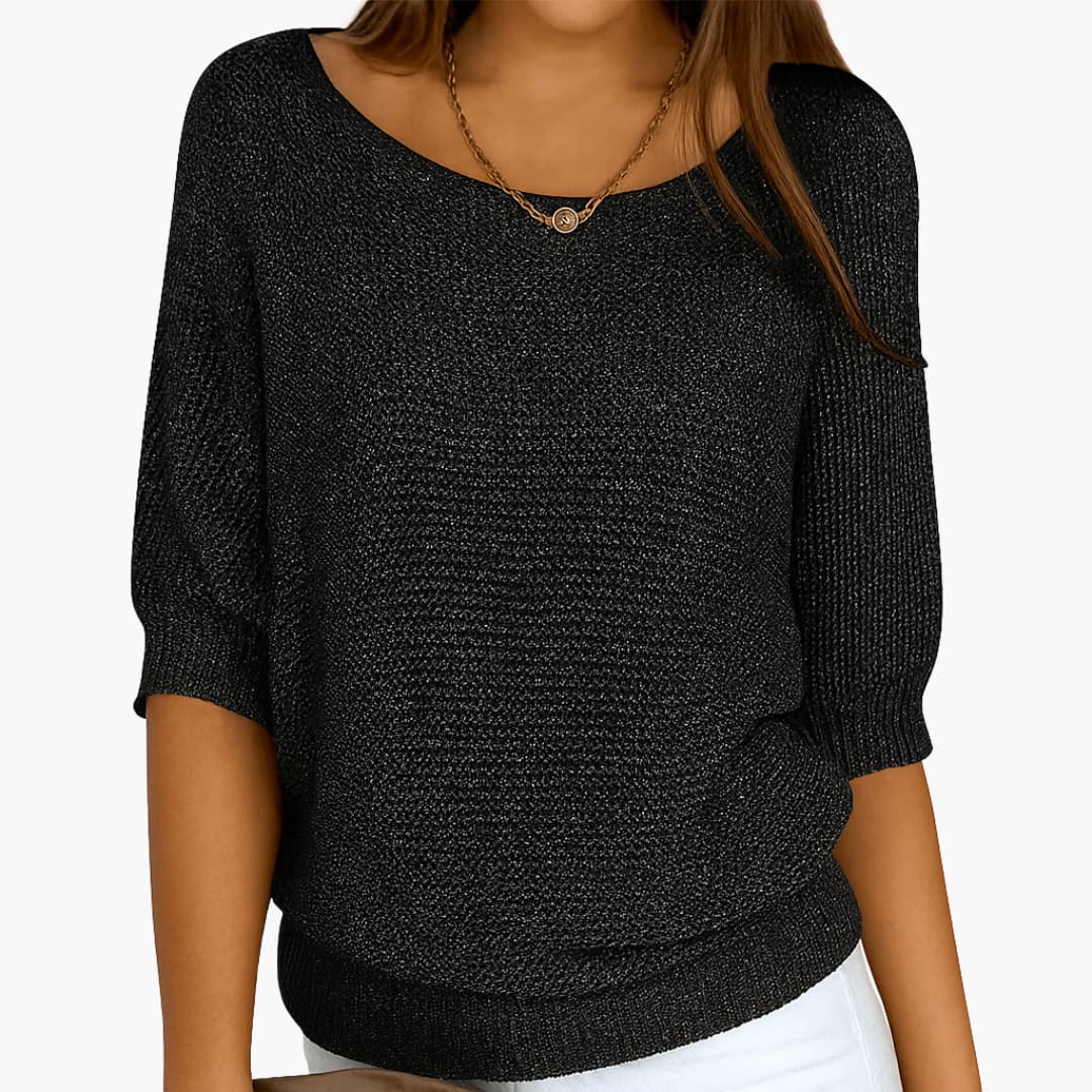 Damen Strick Bluse | Elegant